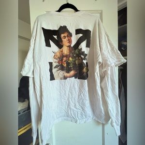 OFF-WHITE LONG SLEEVE TEE